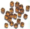 20 11mm Flat Puffed Diamond Topaz with Speckles